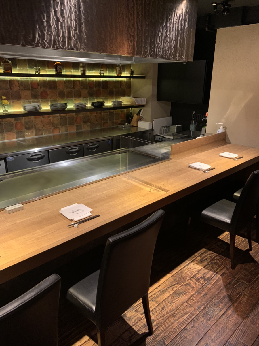 【円居 -MADOy- 品川】の大切な方とのディナーに最適なカウンター席