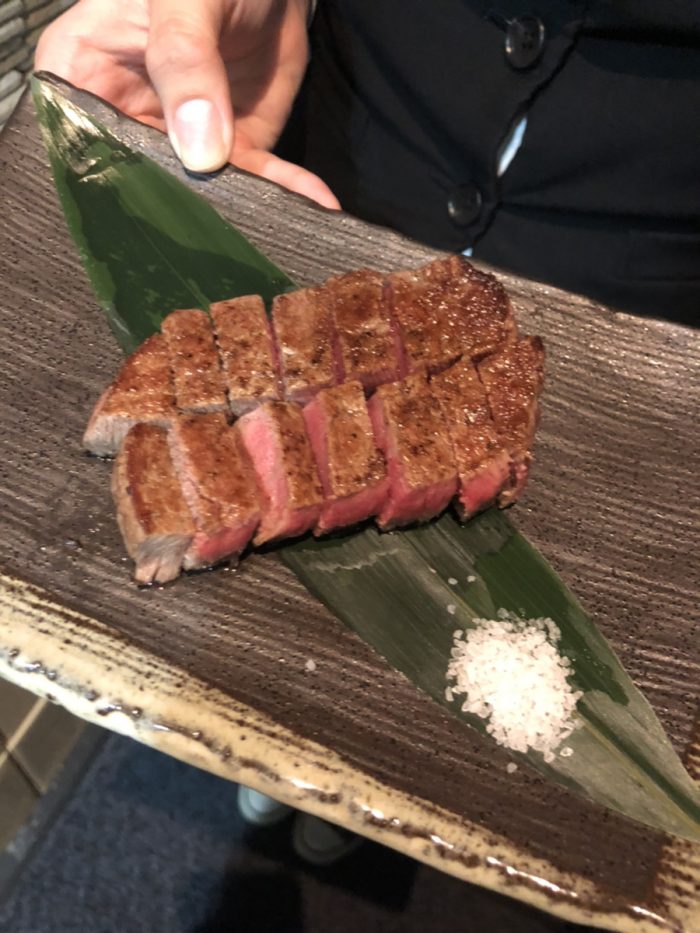 ［円居 -MADOy- 川崎］でのシャトーブリアンのステーキを堪能